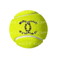 CUSTOM TENNIS LABEL # 8138 Sublimation transfers - Heat