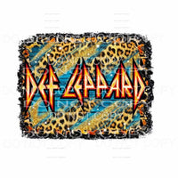 Def Leppard #4 Sublimation transfers - Heat Transfer