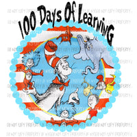 Dr Seuss # 206 Sublimation transfers 100 days Heat Transfer