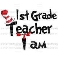 Dr Seuss # 211 GRADES PRE K TO 6TH GRADE Teacher Sublimation transfers Heat Transfer