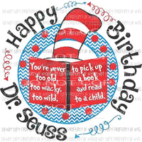 Dr Suess # 232 Sublimation transfers Heat Transfer