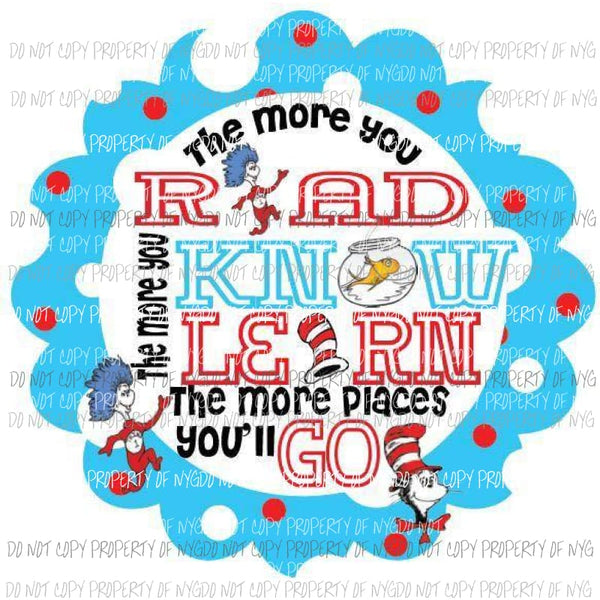 Dr Suess # 235 Sublimation transfers Heat Transfer