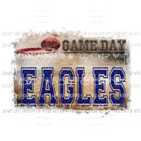 Eagles Basketball Custom GLITTER 2 Sublimation transfers Heat Transfer