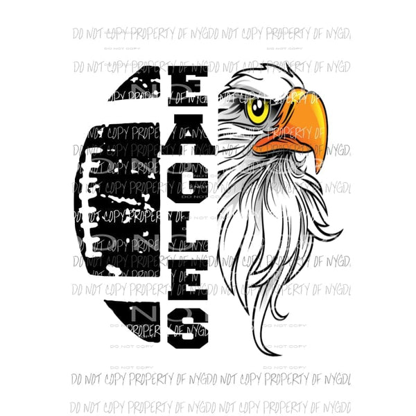 Eagles Football 1 Sublimation transfers Heat Transfer