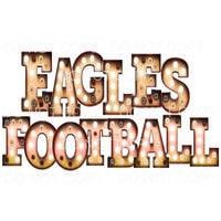 Eagles football # 8 Sublimation transfers - Heat Transfer