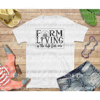 Farm Living Sublimation transfers Heat Transfer