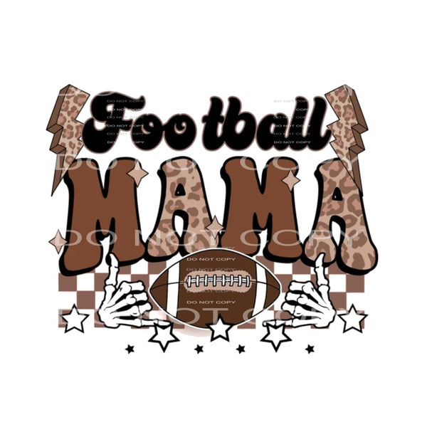 Football mama # 8099 Sublimation transfers - Heat Transfer