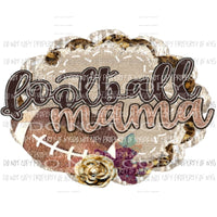 Football Mama Sublimation transfers Heat Transfer