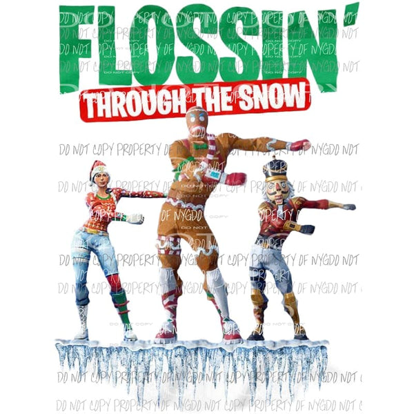 Fortnite Flossin through the snow Sublimation transfers Heat Transfer