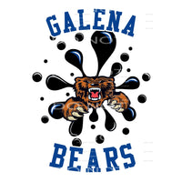 Galena Bears 1 Sublimation transfers - Heat Transfer Graphic