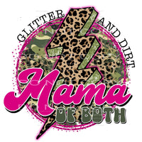 glitter and dirt mama of both #7359 Sublimation transfers - 