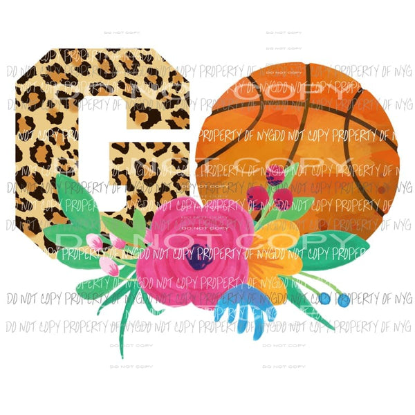 Go Basketball Sublimation transfers Heat Transfer