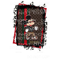 GUCCI # 9 Sublimation transfers - Heat Transfer