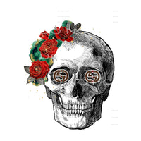 Gucci inspired skull # 88449 Sublimation transfers - Heat 