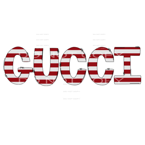 Gucci inspired stripe usa # 12117 Sublimation transfers - 