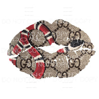 Gucci Lips #15 Sublimation transfers - Heat Transfer