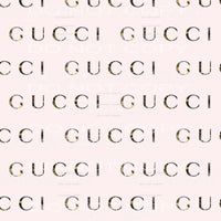 Gucci Sheet #4 Sublimation transfers - 13 x 9 inches - Heat 