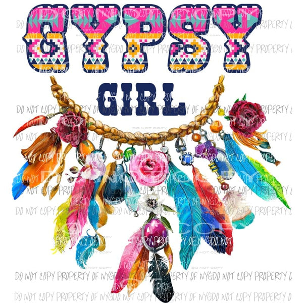 Gypsy Girl 2 Sublimation transfers Heat Transfer