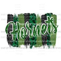 Hornets Green Paint Palette 1 Sublimation transfers Heat Transfer