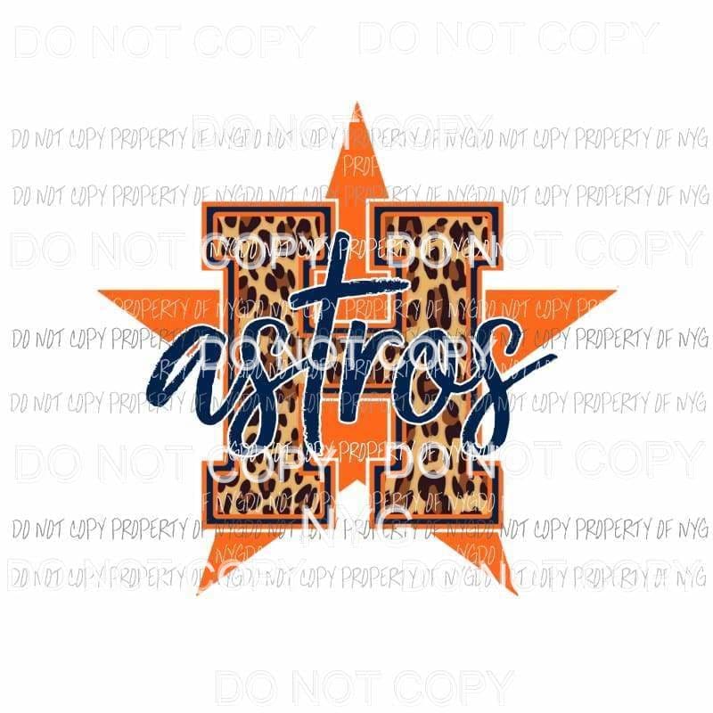 martodesigns - Messy Bun Astros # 3021 Sublimation transfers