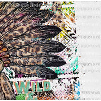 Indian Head dress Leopard #325 Sublimation transfers Heat Transfer