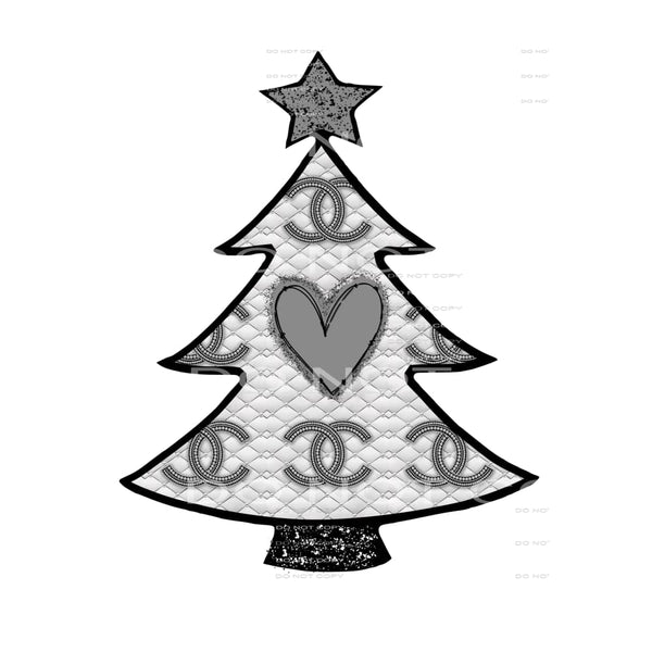 inspired Chanel Tree # 2135 Sublimation transfers - Heat 