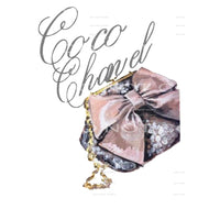 inspired coco chanel bag # 33312 Sublimation transfers - 