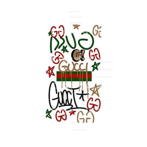 inspired Gucci #7039 Sublimation transfers - Heat Transfer