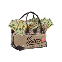 Inspired Gucci bag # 88845 Sublimation transfers - Heat 