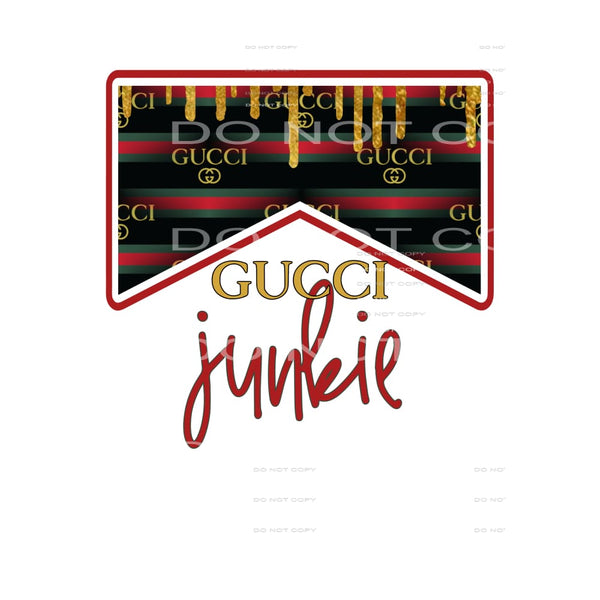 Gucci junkie # 12153 Sublimation transfers - Heat Transfer