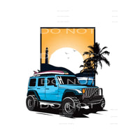 jeep # 2042 Sublimation transfers - Heat Transfer