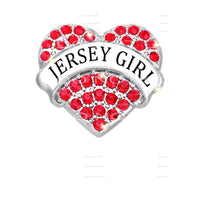 Jersey girl heart # 88448 Sublimation transfers - Heat 