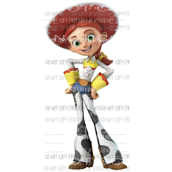 Jessie Toy Story Sublimation transfers Heat Transfer