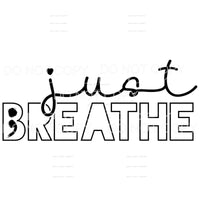 Just Breathe Semicolon Suicide Prevention Awareness 