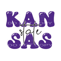 Kansas State # 8131 Sublimation transfers - Heat Transfer