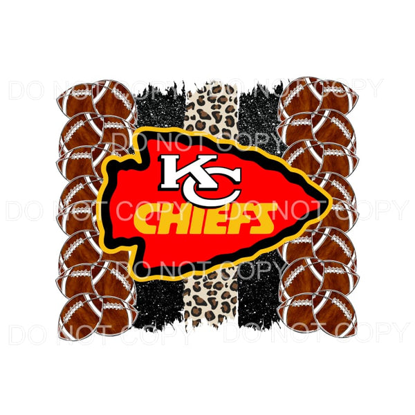 martodesigns - KC Chiefs Black Arrowhead Football Kansas