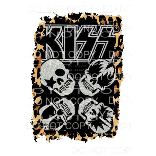 KISS Rock Band #1 Sublimation transfers - Heat Transfer