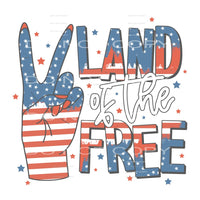 land of the free #6819 Sublimation transfers - Heat Transfer