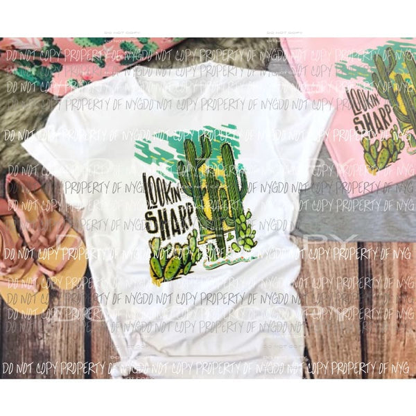 Lookin Sharp cactus Sublimation transfers Heat Transfer