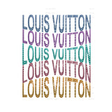 LV multi Color Sublimation transfers - Heat Transfer