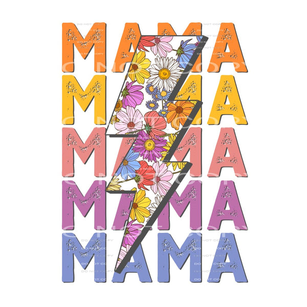 mama #7274 Sublimation transfers - Heat Transfer