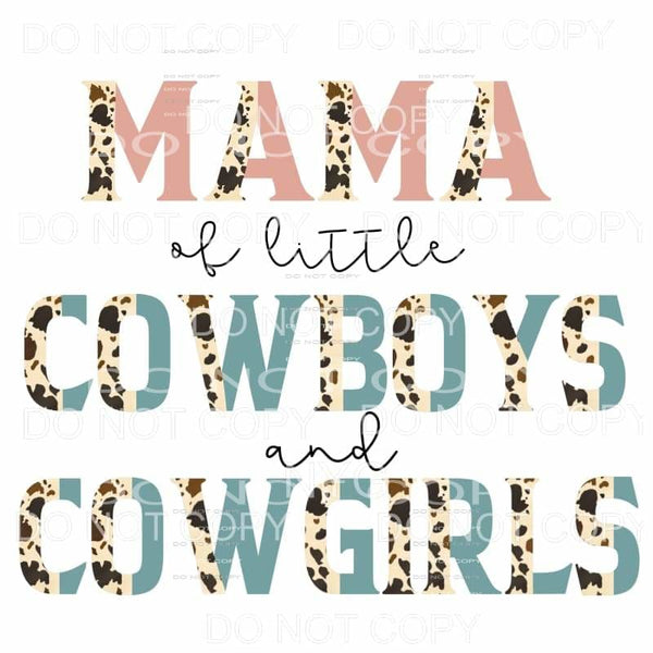 Mama Of Little Cowboys And Cowgirls Half Leoapard 