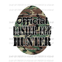 Official Easter egg hunter 1 Sublimation transfers Heat Transfer