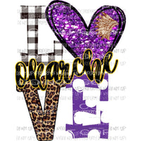 Okarche indian head Love Logo polka dot Sublimation transfers Heat Transfer