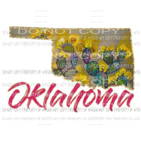 Oklahoma #14 Sublimation transfers Heat Transfer