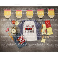 On Point Plaid Pre k - 5th Grade school Sublimation transfers Heat Transfer