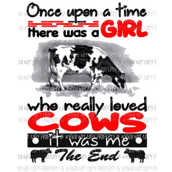 Once upon a time cows Sublimation transfers Heat Transfer