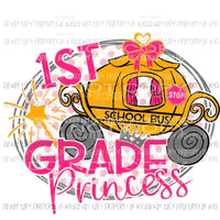 Princess Cinderella - Pre School - 5th Grade Sublimation transfers Heat Transfer