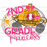 Princess Cinderella - Pre School - 5th Grade Sublimation transfers Heat Transfer