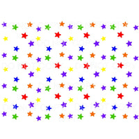 Rainbow Star Sheet Sublimation transfers - Heat Transfer